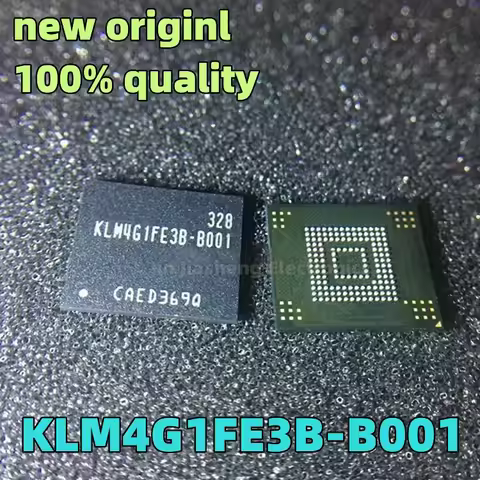 (5-20piece) 100% New KLM4G1FE3B-B001 KLM4G1FE3B B001 EMMC 4GB BGA153 Chipset