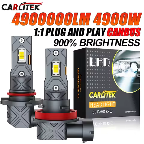 4900W H11 LED Canbus H8 H9 H16JP 9005 HB3 9006 HB4 H7 H1 9012 LED Car Headlight Bulb Canbus Super Br