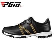 PGM Golf Shoes Mens Leather anti-skid breathable groove patent sports sneakers golf shoes