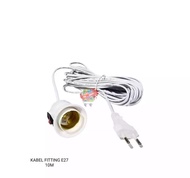 Fitting Lampu Gantung Plus Kabel Plus Saklar On Off AIO