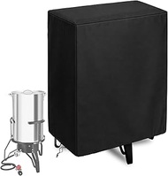 Turkey Deep Fryer Cover for Most 30QT Outdoor Deep Fryer, Waterproof Outdoor Cooker Turkey and Fish 