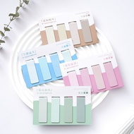 Morandi Color Series Magnetic Bookmark Decorative Mark Reading diy Bookmark