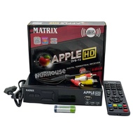 SET TOP BOX TV DIGITAL MATRIX APPLE DVBT2 / STB MATRIX / STB MATRIX APPLE MERAH / SETOP BOX TV DIGIT