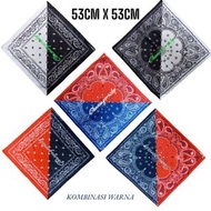 MULTIFUNCTIONAL SLAYER BANDANA SIZE 53CMX53CM /HIP HOP SQUARE SCARF SLAYER BANDANA HIPSTER MUST-HAVE