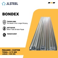 JLSTEEL Bondex gavalum Bondek Cor Dak / Bondex / Floordeck tebal FULL 0.75 mm