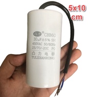 Capacitor CBB60 30uf 450VAC starter capacitor