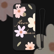 Ready Stocks Phone Case For OPPO A7 A5S A12 A11K F9 Pro INS Style Original Cute Shell Summer Flowers Pattern with Free Lanyard