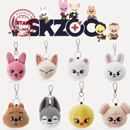 Luxury Mini Skzoo Keychain For Kids Stray Toy Figurine 812cm Idol Toy Keyring Collectible Accessory Gift