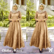 DS - Jumbo Fashion Party Dress Wanita - Chika XXL