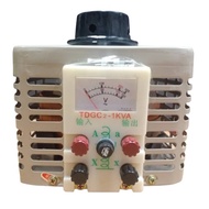 TDGC2 - 1KVA / 0.5 KVA 1 Phase Variable Transformer Contact Voltage Regulator