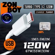 USB Type C Turbo Charge For Mi Redmi Fast Charging Cable 6A USB C Fast Charger Kabel Xiaomi 33W 67W 