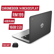 HP 14 G3 K4K11UT#ABA Chromebook 14-Inch (NVIDIA Tegra K1 2.10 GHz 4 GB Memory 16 GB eMMC SSD Chrome 