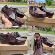 [FREE GIFT🎁] CLEARANCE STOCK CLARKS LUGGER , WALLABEES, NATALIE GENUINE LEATHER KASUT SHOES CLARK KA