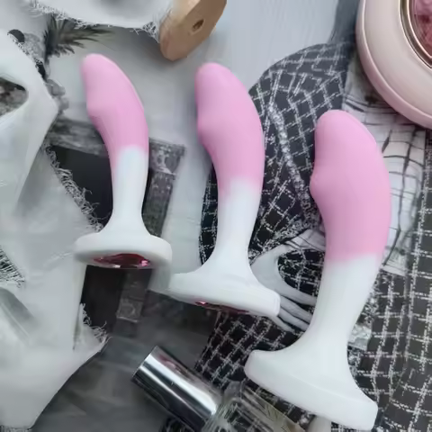 Candy Color Beginner Butt Training Kit, BDSM Punishment Toys for Adults Role Play ,Mini Silicone Ana