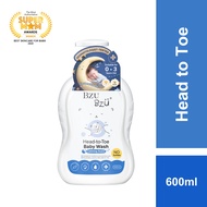 BZU BZU Head To Toe Baby Wash 600ml