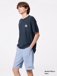 男裝 Dry毛巾布家居服組(短袖)CHIIKAWA2 356782