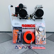 BONCHI ถังลม ปั๊มลม 50 ลิตร ปั๊มลมโรตารี่ ปั๊มลมออยฟรี รุ่น WP550-2/50 (สินค้ามีตัวเลือก) **รับประกั