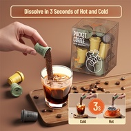 Cheerful Goat Instant Coffee Freeze Dried 3g | Pocket Coffee | Cold Brew No Machine | Espresso Style
