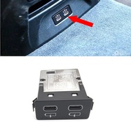 Car USB Connector Car Charger For BMW All Models Car Central Console Rear TYPE-C Socket Dual Port 84