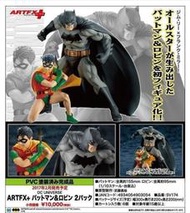 ☆卡卡夫☆ 全新現貨 日版 壽屋 ARTFX+ DC宇宙 蝙蝠俠 &amp; 羅賓 雙人組