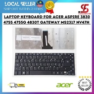 Laptop Keyboard for Acer Aspire 3830 4755 4755G 4830T Gateway MS2317 NV47H