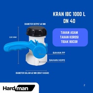 IBC TANK FAUCET IBC TANK FAUCET DN-40 2 INCH To 2 INCH IBC/KEMPU 1000L