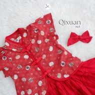 Jac - Qixuan set - ChineseNewYearDress/Cheongsam Dress/Pregnant Dress/Hanfu Dress/Cheongsam Romper/Tiedye Romper/ Cheongsam Suit