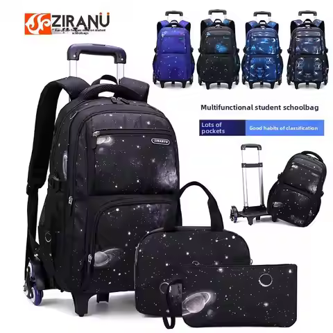 School Bag With Wheels School Backpack On Wheels School Trolley Backpacks Bags For Boys Wheeled Scho