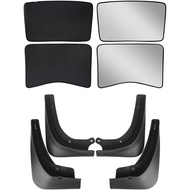 BASENOR 2021-2023 Tesla Model 3 Sunshade and 2016-2023 Tesla Model 3 Mud Flaps