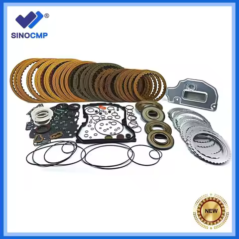 1set Engine Transmission Master Rebuild Kit Clutch Disk Piston Filter 09G-TF60SN 09GTF60SN For Audi 