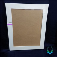 12R (30x40cm)/12RP (30x45cm) Transparent Minimalist Frame/Thick White