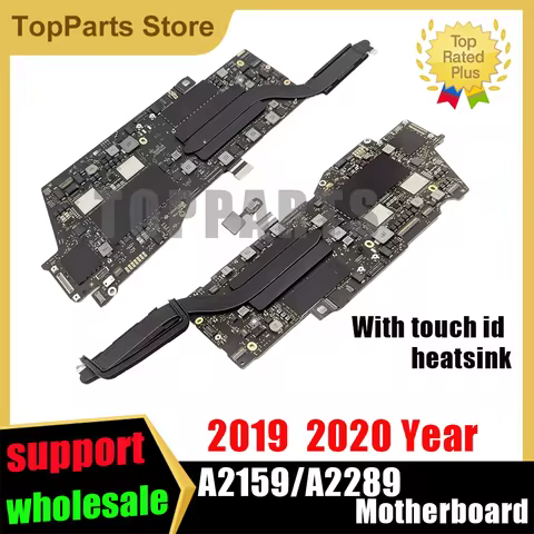 Tested motherboard A2289 A2159 820-01598-A 820-01987-A for MacBook Pro 13" A2159, logic board i5 i7 