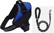 Dog Leash with Step-in Air Dog Harness 3kg-80kg 7-180 pounds All Weather Mesh, Step in Vest Harness 