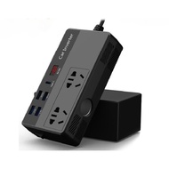 Car Current Converter DC 12V to AC 110V/220V 200W Supports TypeC Port