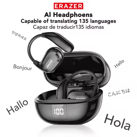 ERAZER XT66PRO Bluetooth Earphones ASMR Headsets DIY APP AI Translator Earbuds Wireless Headphones 1