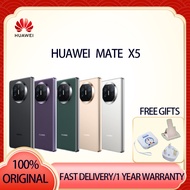 2023 HUAWEI Mate X5 7.85 Inch Ultra Slim Foldable 5G Mobile Phone HarmonyOS 4.0 5060mAh Battery Beidou Satellite News
