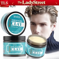 【𝗠'𝗦𝗜𝗔 𝗦𝗛𝗜𝗣 𝗢𝗨𝗧 𝟮𝟰𝗛𝗥𝗦】The LadyStreet 80g SEVICH Hair Clay Matte Styling High Strong Hold Hair Gel Po