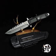 มีดเดินป่า EXTREMA RATIO วัสดุใบมีด: 7Cr15MOV ความแข็ง: : 59 HRC ด้ามจับ ยางABS พร้อมซอง KYDEX