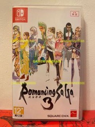 （中古二手）Switch NS遊戲 復活邪神3 浪漫沙迦3 Romancing SaGa 3 Remaster 港版中英文版