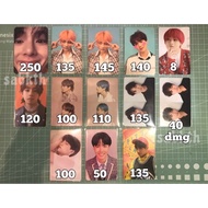 OFFICIAL BTS PHOTOCARD TAE ZOOM DICON TAEHYUNG YOONGI ANS F LOVE TEAR R DILAN HER E JUNGKOOK