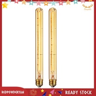 [Redpowderyan.] Dimmable Long Tubular Light Bulb E27 40W Retro Light Bulb Dimmable Virtual Filament 