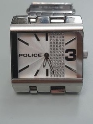 Police 銀色方形女裝手錶
