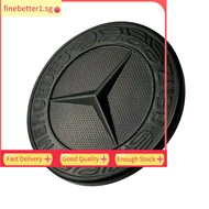 【FINE】For MERCEDES BENZ CLA A45 GLA A CLASS SPORT BLACK BONNET BADGE - 57MM EMBLEM