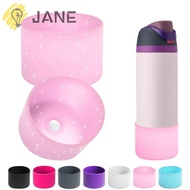 JANE Cup Protective Sleeve, Water Bottle Bottom Cover Water Bottle Boot Silicone Cup Protective Sleeve Cushion, Anti-Slip Water Bottle Accessories for Owala 24oz For Owala 24oz