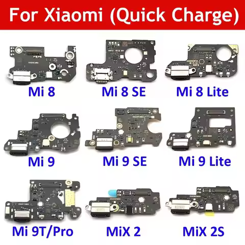 Charger Board Flex For Xiaomi Mi 8 9 10 11 10T Lite 9 Se 9T Pro Mix 2 2S USB Port Connector Dock Cha