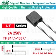 CHIP 10PCS AUPO JET 2A 250V Thermal Fuse RH 84C 102C 115C 125C 130C 135C 138C 145C 150C A0-F A1-F A2