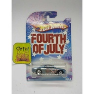HOT WHEELS HOTWHEELS 4 FOURTH OF JULY VARIY 8 SILVER GRAY RARE