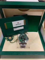 冇膜未用品！！ 2019 Rolex Submariner 116610LV 116610 LV 66 綠綠 綠水鬼 Hulk 勞力士