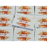 Wedding Souvenir - Customized Pouch Customized Wallet - Katsa Canvas Wallets - Occasion Souvenirs