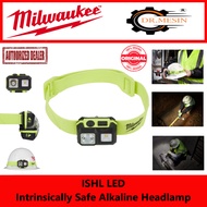 Milwaukee 310 Max Lumens Intrinsically Safe Alkaline Headlamp - Model ISHL-LED / ISHLLED